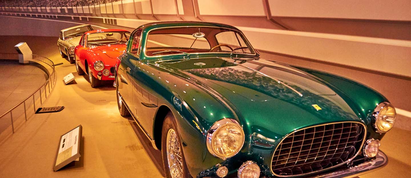 Emirates National Auto Museum in Abu Dhabi Open Space