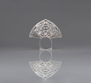 Ring from Body Geometry Collection by Hemmati Banafsheh