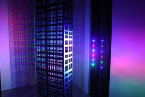 منظر تثبيتي لمعرض «بوابات في تدفق» في محطة الإطفاء ضمن أبرز معارض ديسمبر 2025